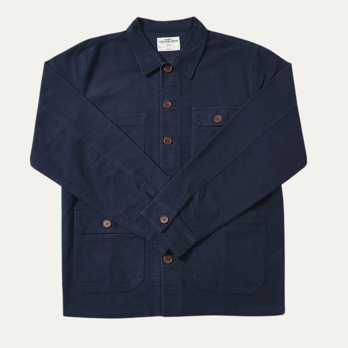 The Orbetello Men's Heavy Cotton Workwear Jacket with Multi Pockets