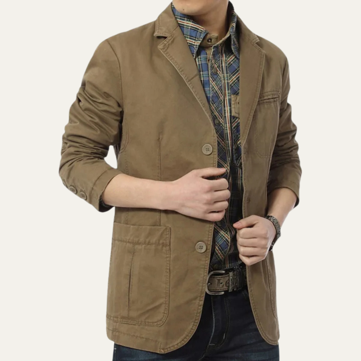 The Ventnor Men’s Casual Lightweight Single Breasted Jacket