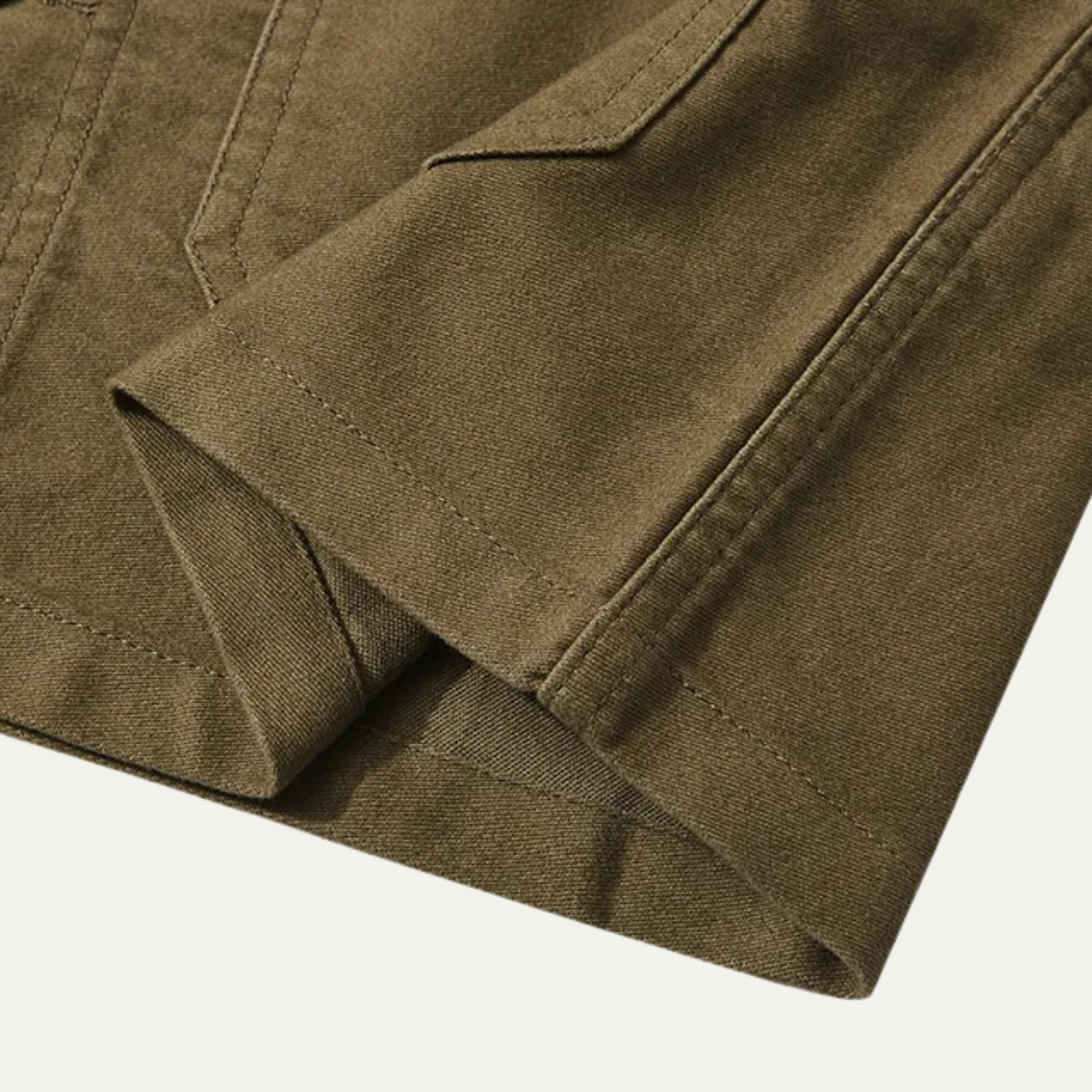 The Orbetello Men's Heavy Cotton Workwear Jacket with Multi Pockets