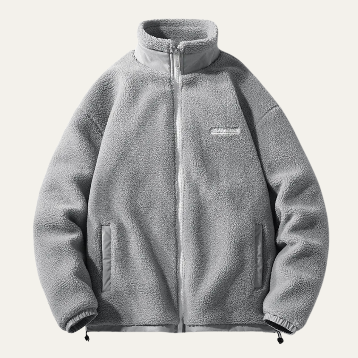 The Capalbio Men's Casual Winter Warm Zip Up Fleece Jacket