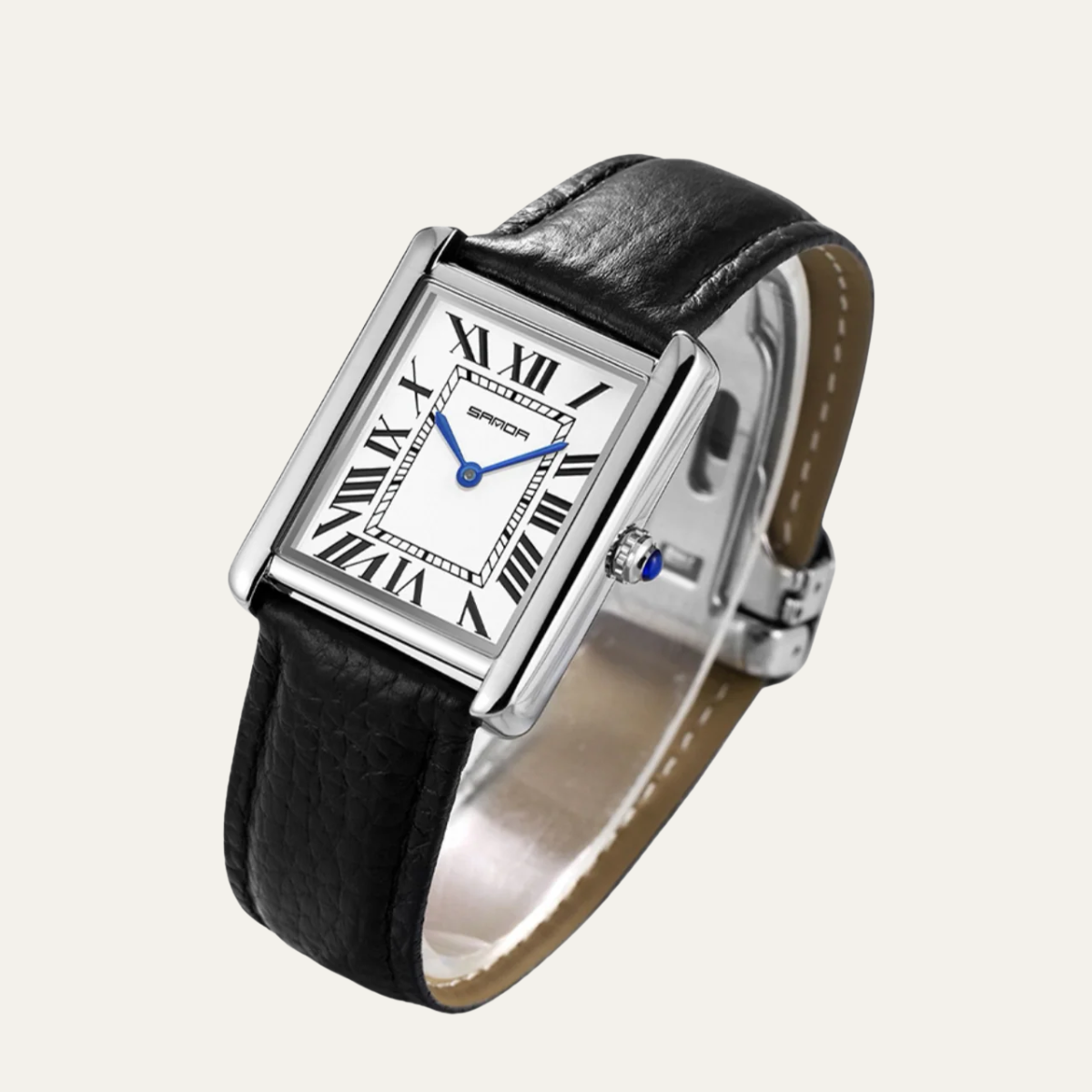 The Savile Men's Classic Dress Watch – Luxury Quartz Leather Strap