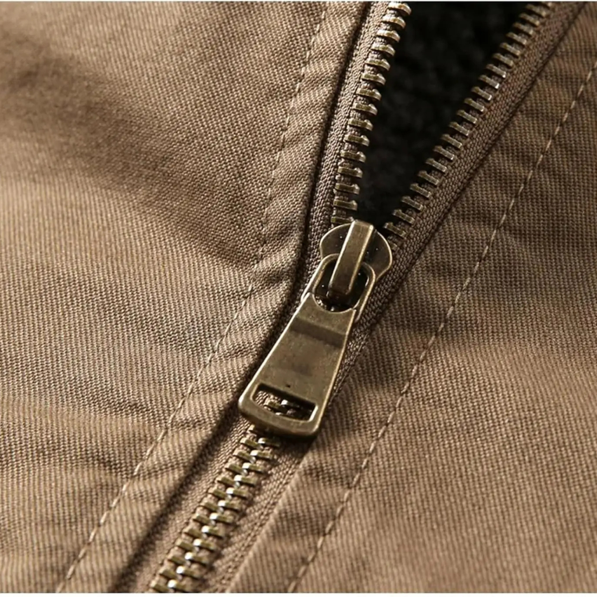 The Wareham Men’s Shearling Line Winter Bomber Jacket