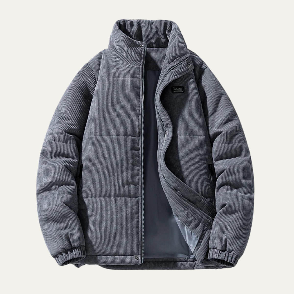 The Bolzano Men&#39;s Warm Padded Winte Corduroy Puffer Jacket