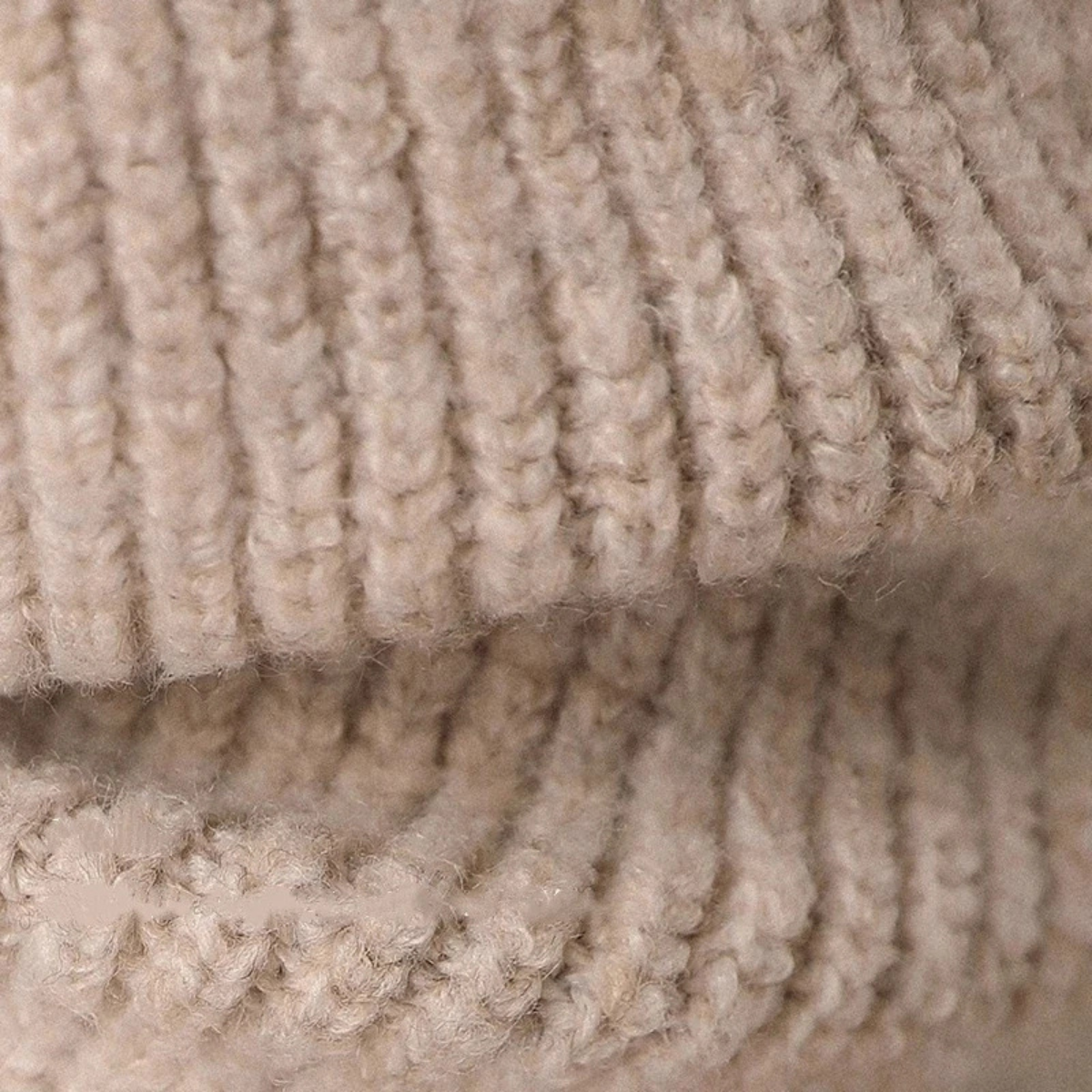 The Brecon Men’s Fall Winter Thick Knitted Polo Jumper