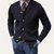 The Newport Men's Business Slim Fit Knit Cardigan