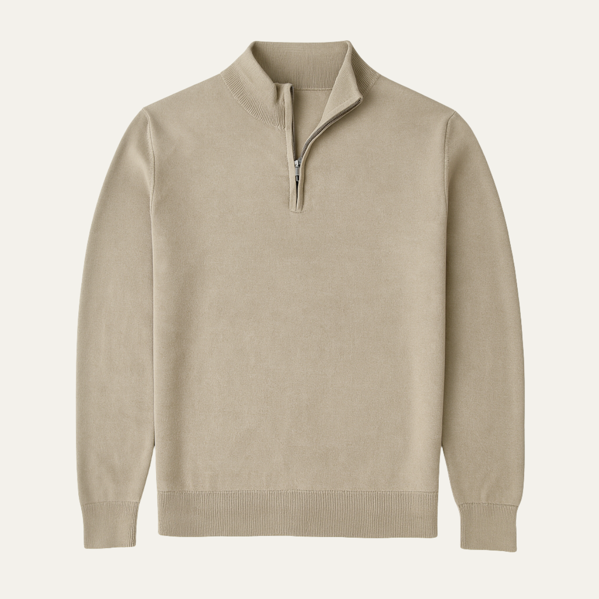 The Ballymoney Men's Half Zip Knit Casual Jumper