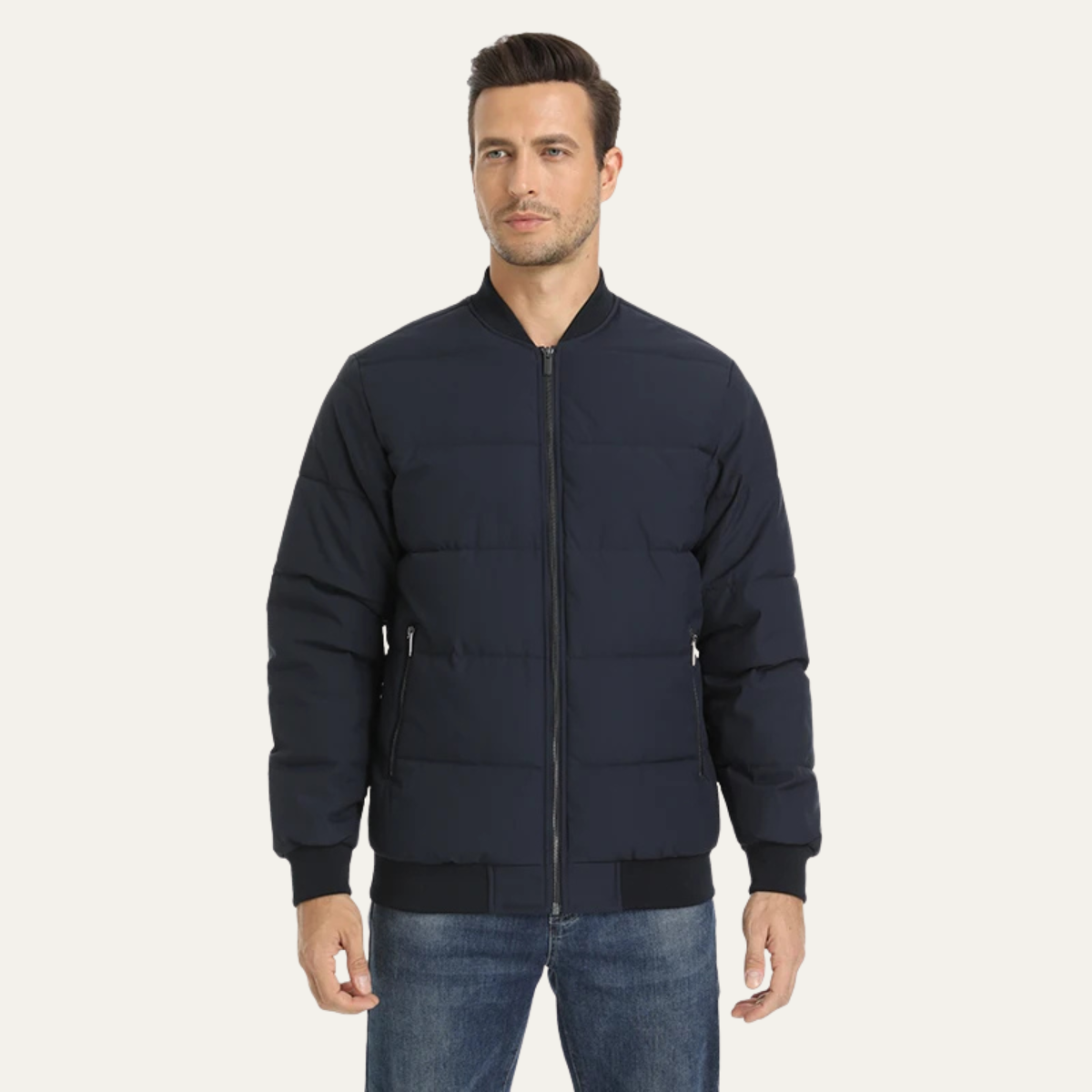 The Cumbernauld Men's Winter Quilted Puffer Jacket