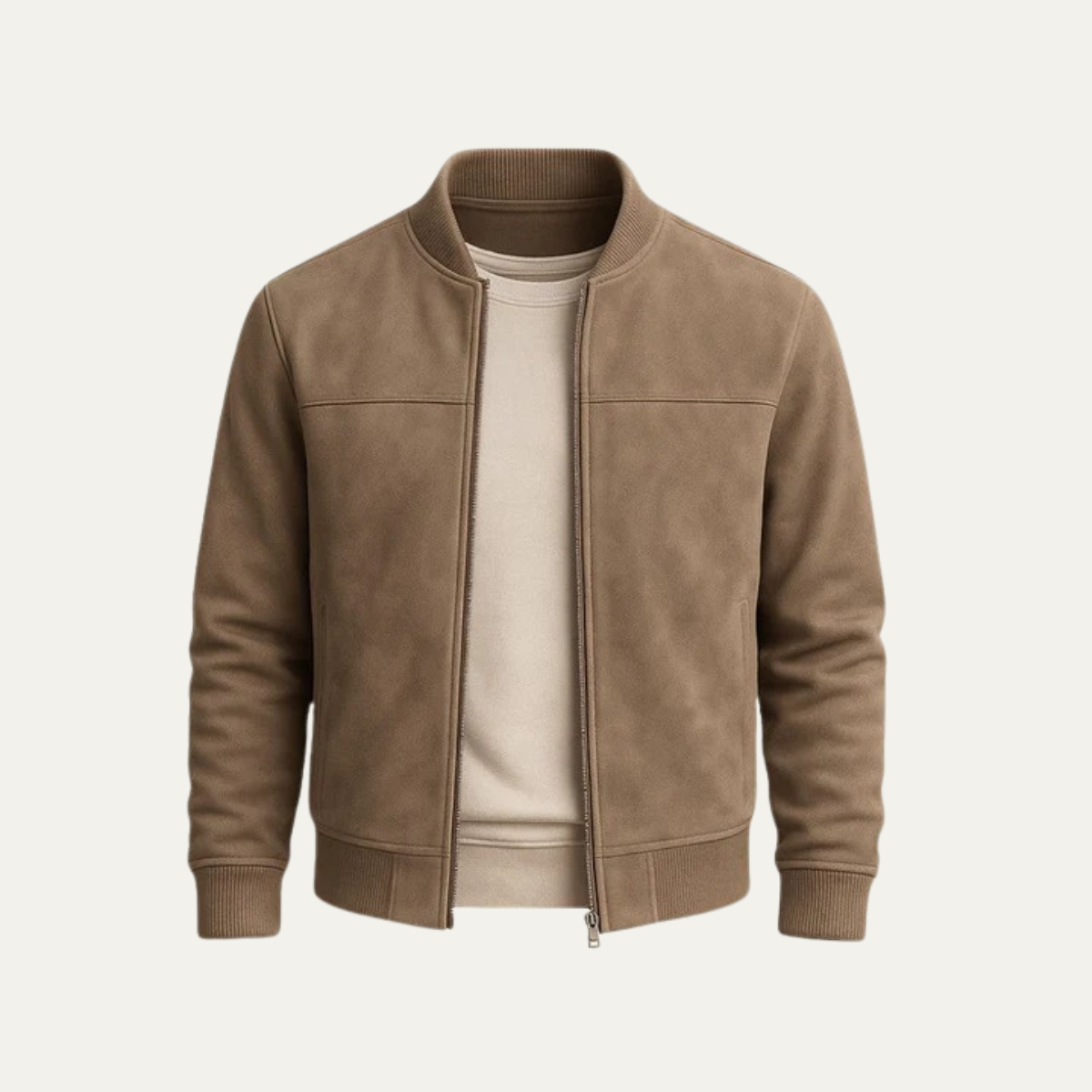 The Verona Elegant Suede Jacket for Men - 2025 Premium Autumn Design