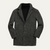 The Mayfair Men’s Luxury Herringbone Wool Overcoat – Grey