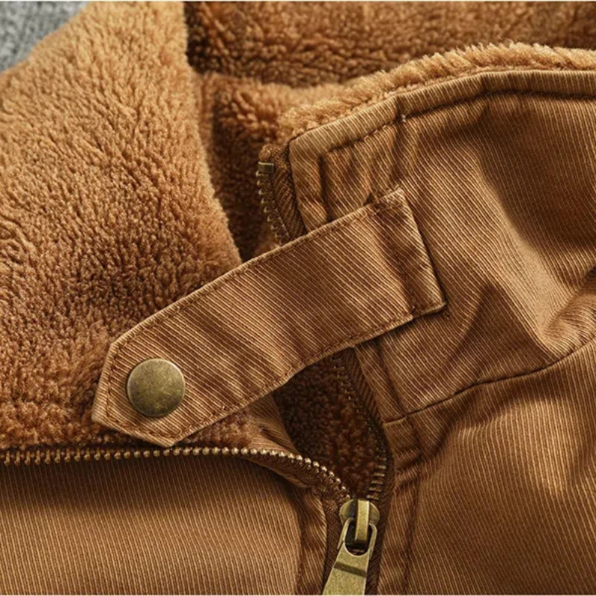 The San Candido Men's Fleece Lined Winter Bomber Cotton Jacket