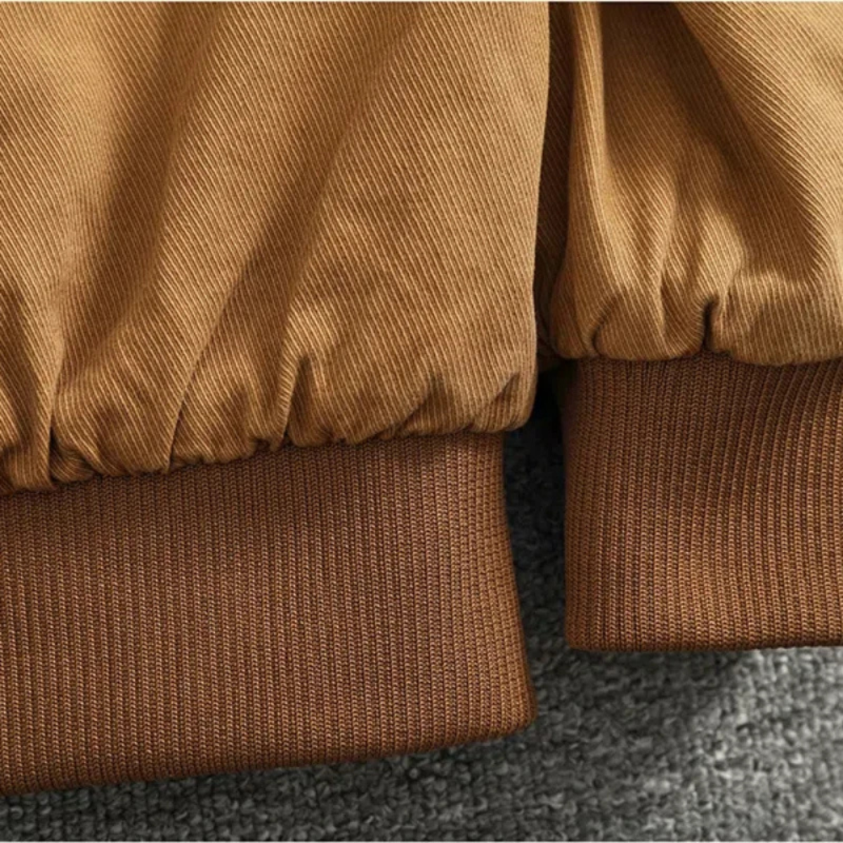 The San Candido Men's Fleece Lined Winter Bomber Cotton Jacket