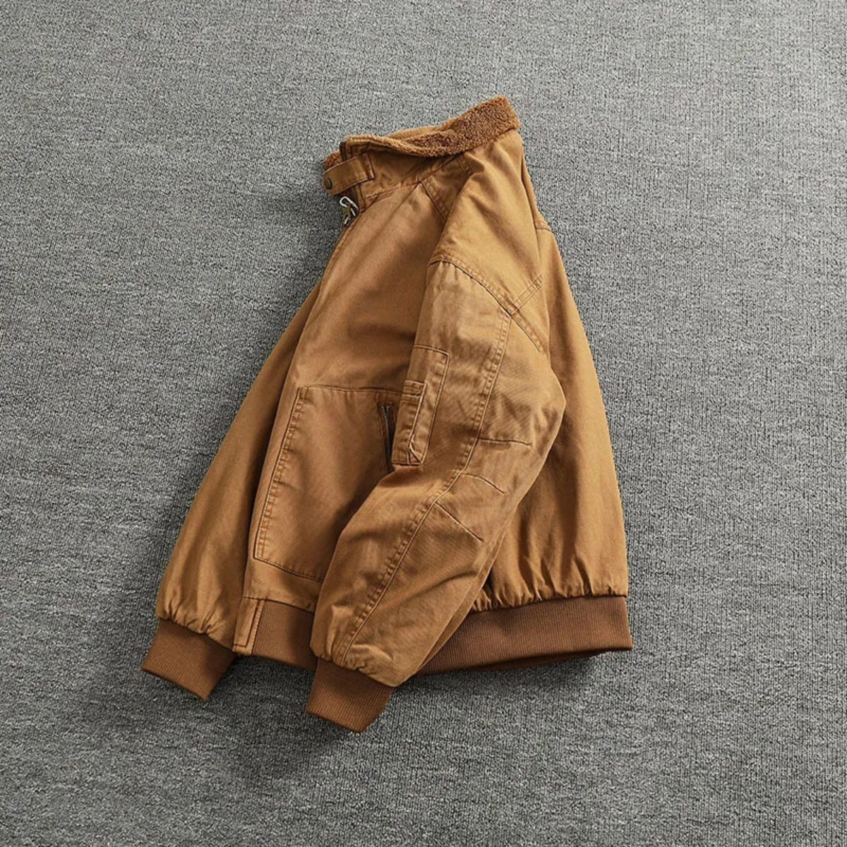 The San Candido Men's Fleece Lined Winter Bomber Cotton Jacket