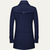 The Siena Men's Wool Blend Long Trench Coat with Lapel Collar