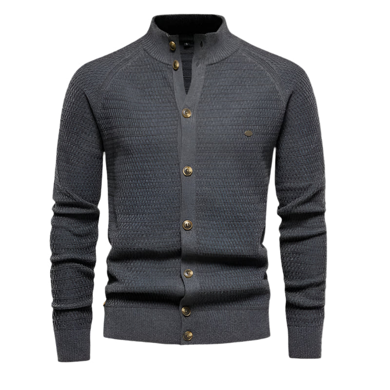 The Stratford 100% Cashmere Cardigan-The British Gentlemen