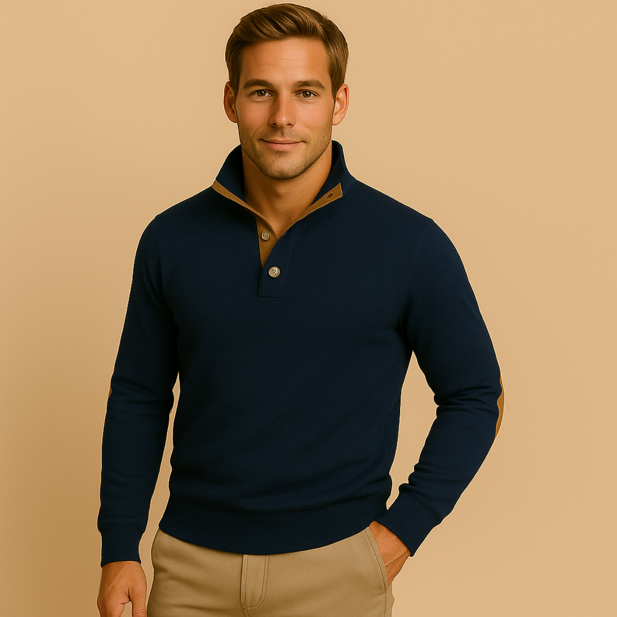 The Oxford Quarter Zip Jumper