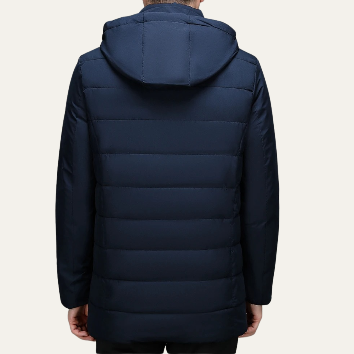 The Davenham Men’s Winter Warm Hooded Puffer Jacket
