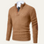 The Stamford Men's Cable Knit Collar Stand Jumper