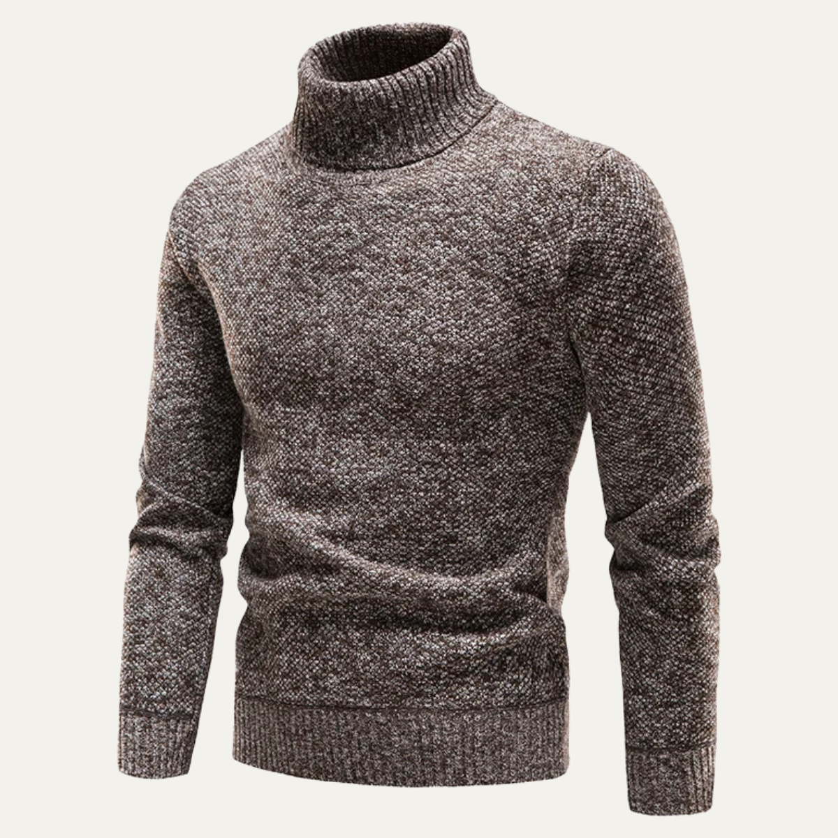 The Alessandria Men’s Thick Knit Warm Turtle Neck Jumper