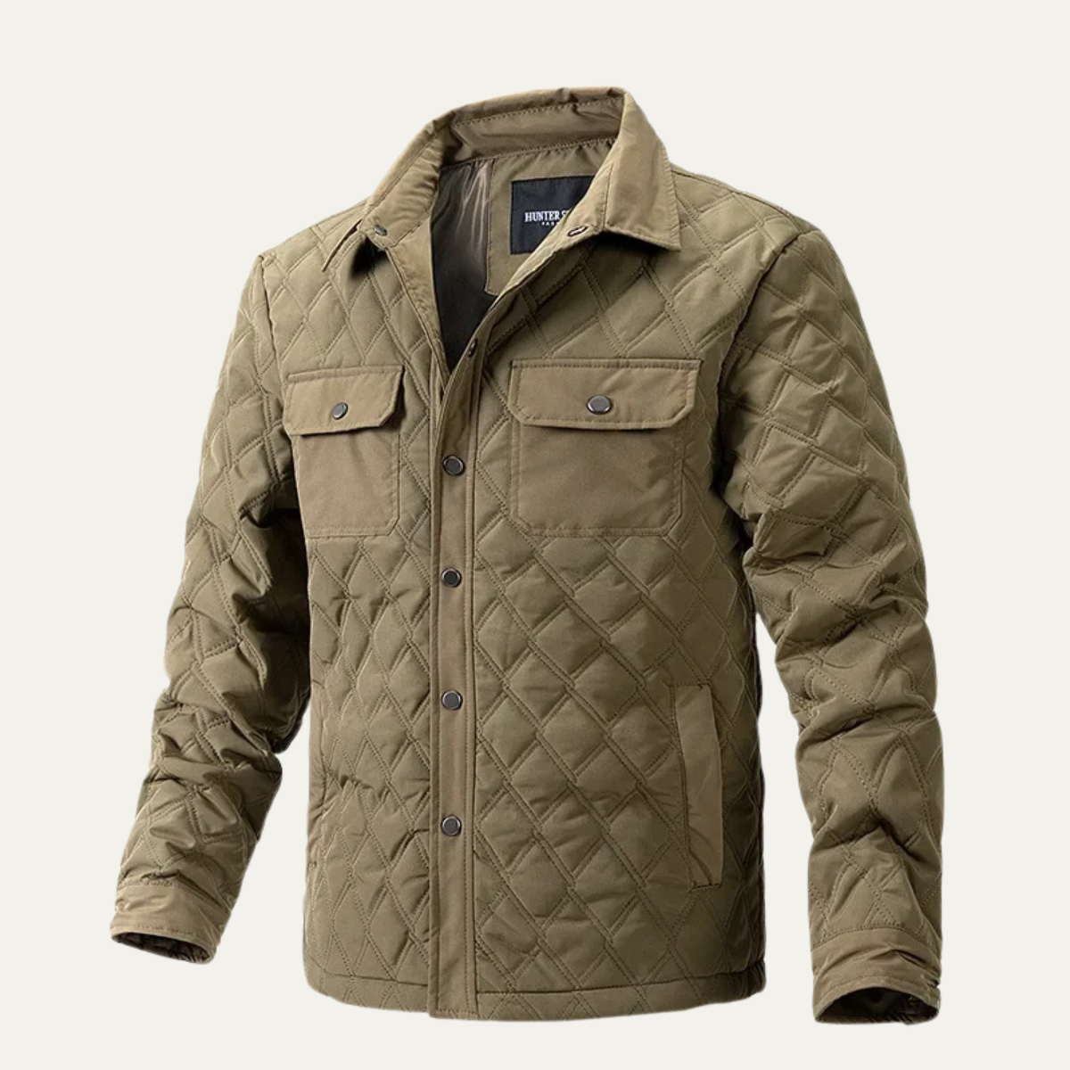 The Annecy Men’s Casual Lightweight Quilted Jacket