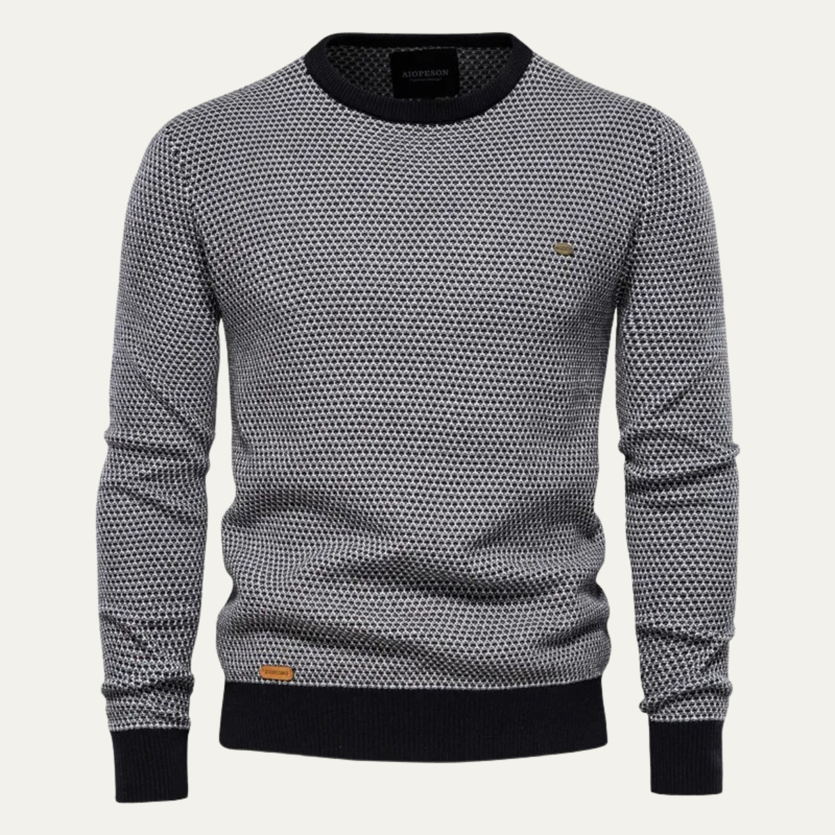 The Anglesey Men's Casual Crew Neck Knit Jumper