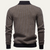 The Darrow Men’s Trendy Quarter Zip Knitted Jumper