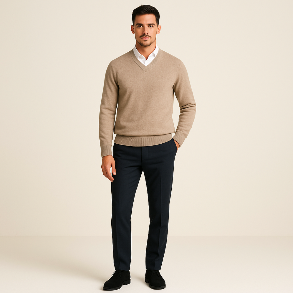 The Cleveland Cashmere Jumper for Men