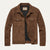 The Vintage Suede Cargo Jacket for Men — Lightweight Outdoor Style