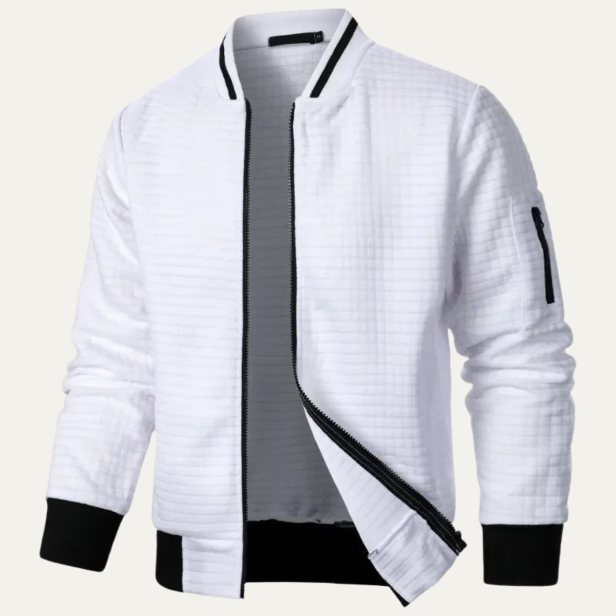 The Livingston Men's Lightweight Quilted Bomber Jacket