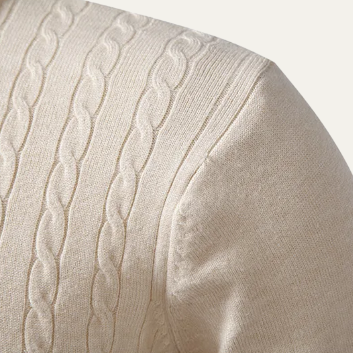 The Folkestone Men’s Trendy Buttoned Knit Polo Sweater