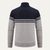The Genova Men's Striped Thick Fleece Lined Knit Cardigan