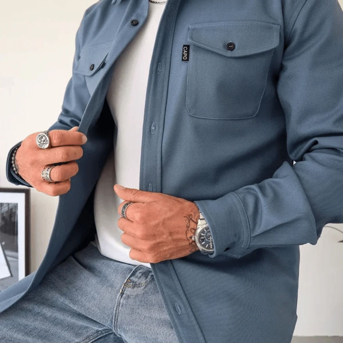 The Portland Overshirt – Men’s Casual Shirt Jacket