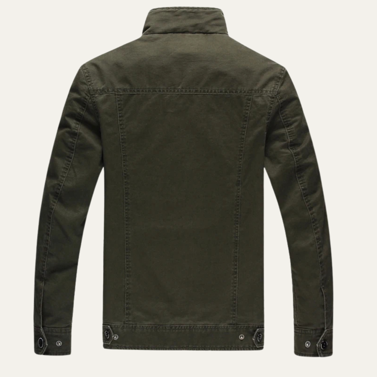 The Capri Men’s Military Collar Stand Cargo Jacket