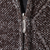 The Amalfi Men’s Knit Fleece Zip Cardigan with Diamond Pattern