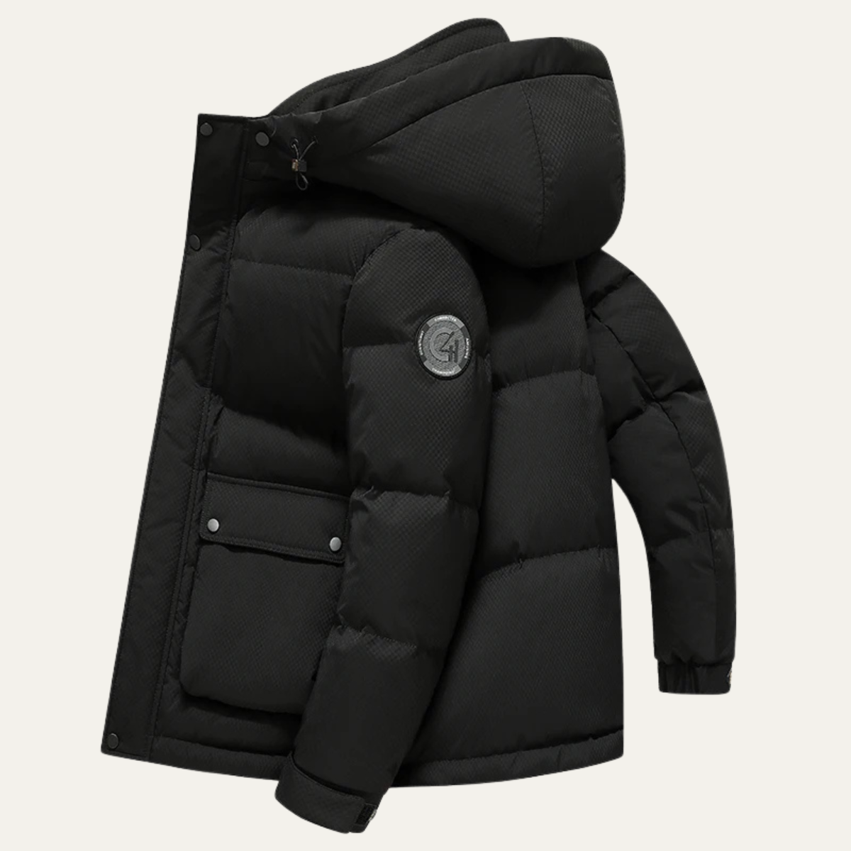 The Dunfermline Men’s Down Puffer Waterproof Hooded Jacket