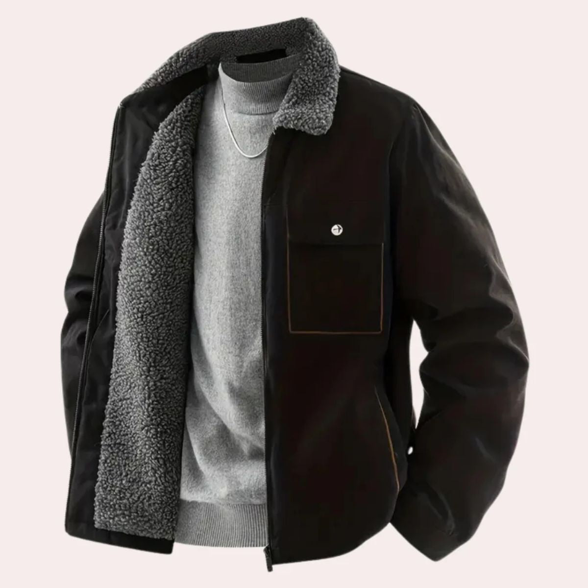 The Denver Fleece Lined Winter Coat for Men