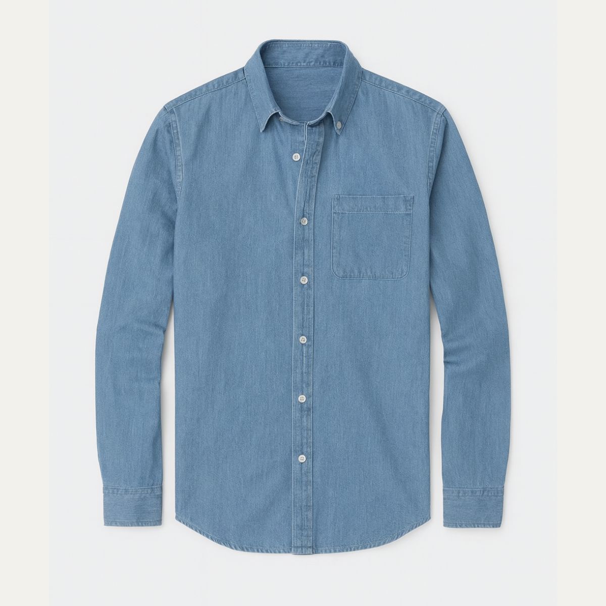 The Boston Casual Denim Shirt for Men