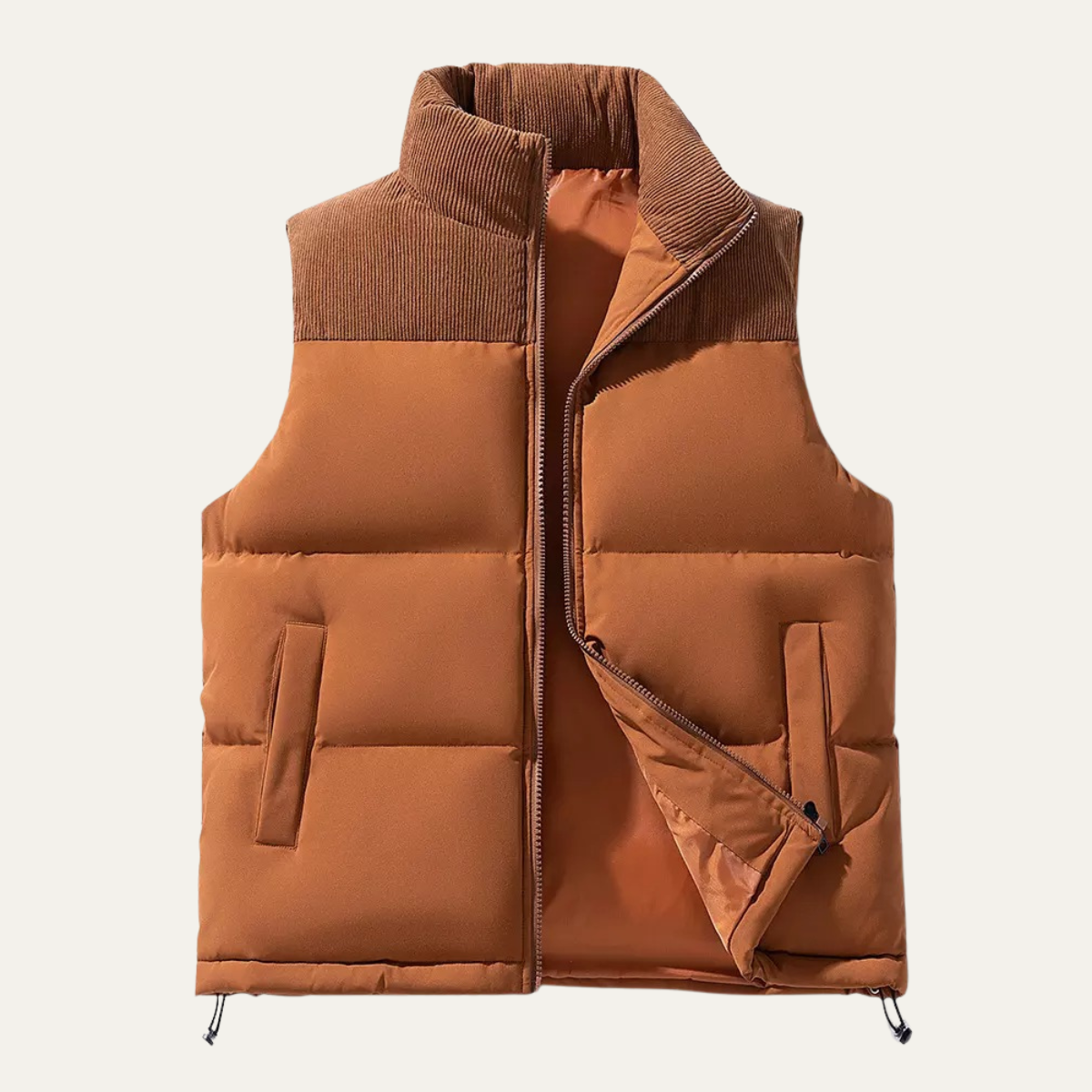 The Port Isaac Men's Stylish Quilted Puffer Gilet