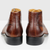 The Modena Men's Pointed Toe Oxford Vintage Ankle Leather Boots