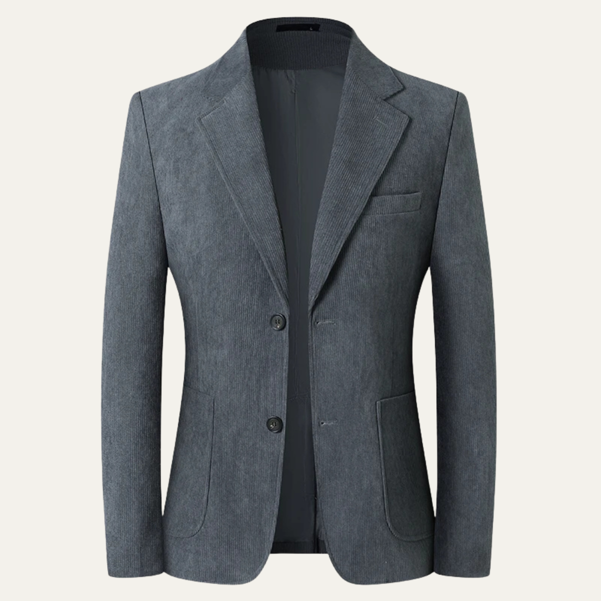 The Spello Men’s Casual Formal  Corduroy Blazer Jacket