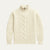 The Dublin Quarter Zip Wool Cable Knit Jumper for Men