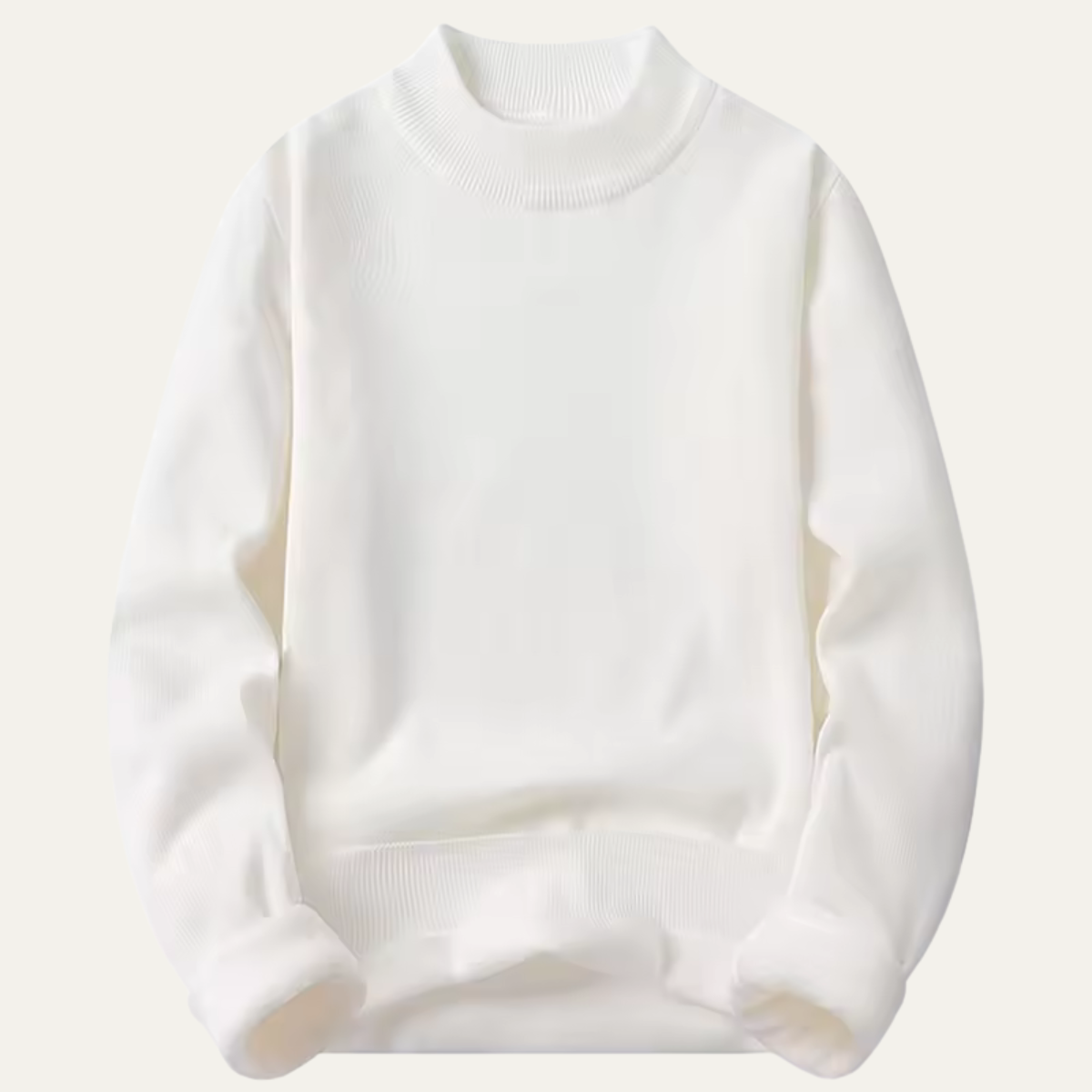 The Portsmouth Men's Casual Fleece Lined Crew Neck Jumper