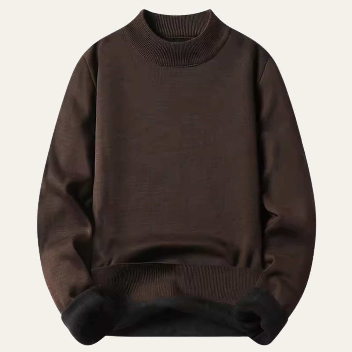 The Portsmouth Men's Casual Fleece Lined Crew Neck Jumper