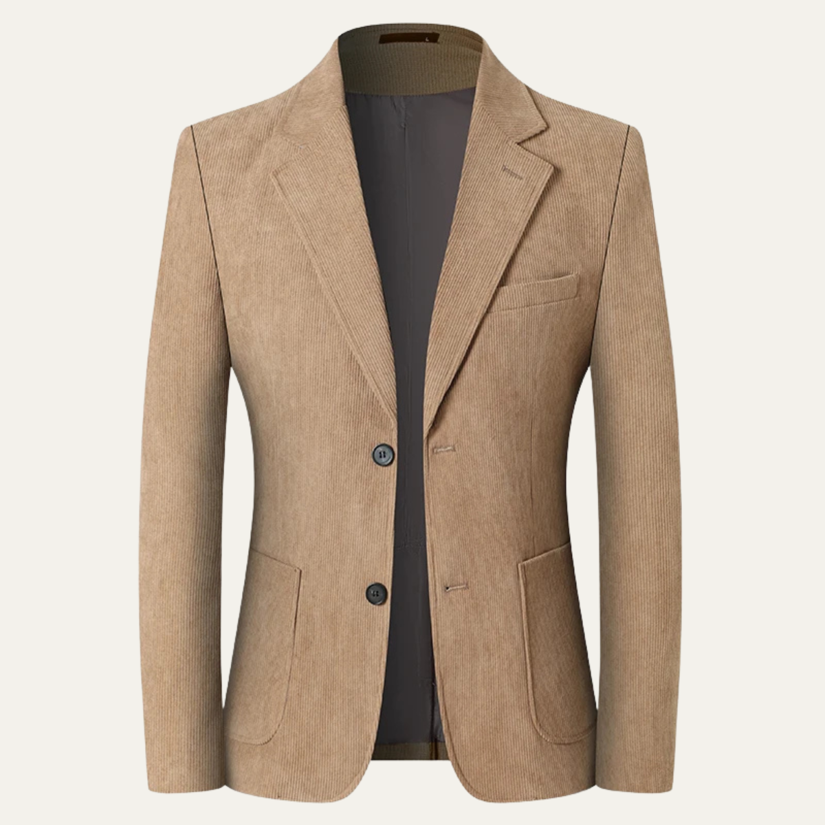 The Spello Men’s Casual Formal  Corduroy Blazer Jacket