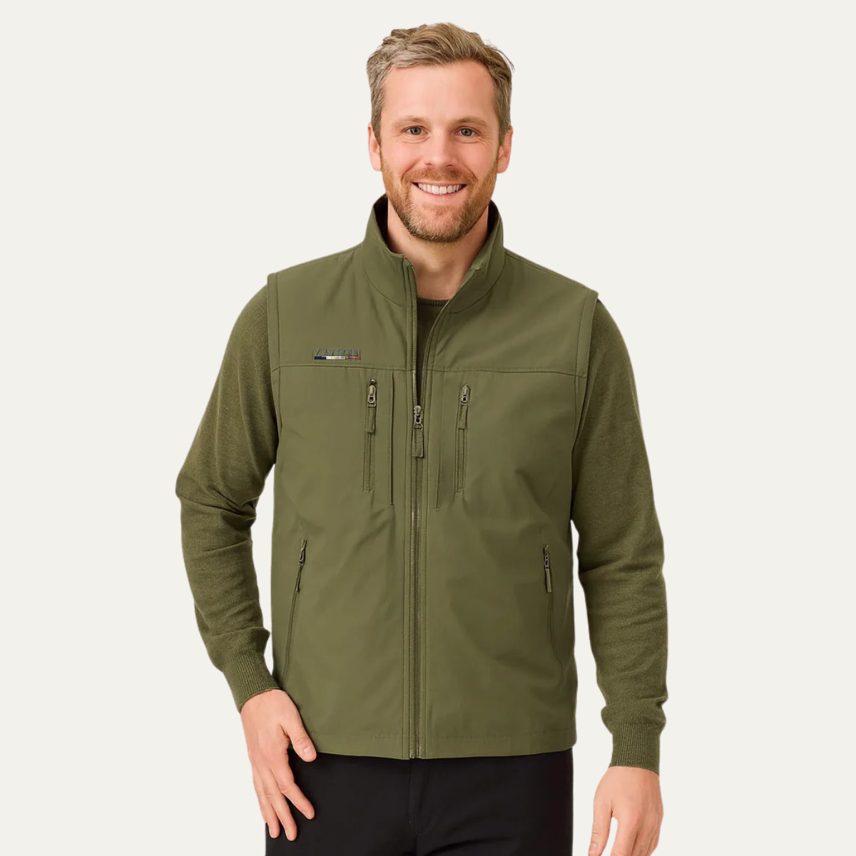 The Glasgow Men's Outdoor Gilet - Modern Sleeveless Jacket with Multiple Pockets