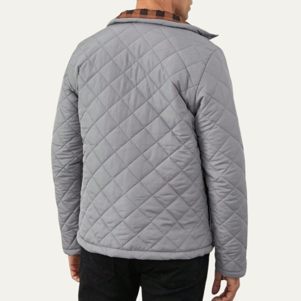 The Lincoln Men's Quilted Insulated Winter Outerwear Jacket