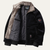 The Manarola Men’s Corduroy Thermal Jacket with Fur Collar