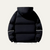 The London Men's  Waterproof Puffer Jacket - Luxury Hooded Winter Coat