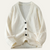 The Elston Men's V Neck Knit Button Up Cardigan