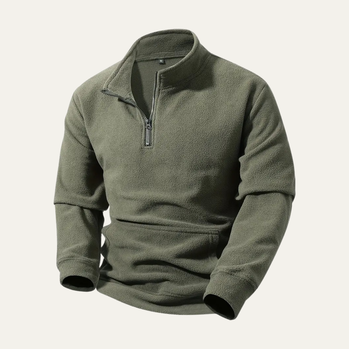 The Montrose Men's Casual Half Zip Sherpa Pullover