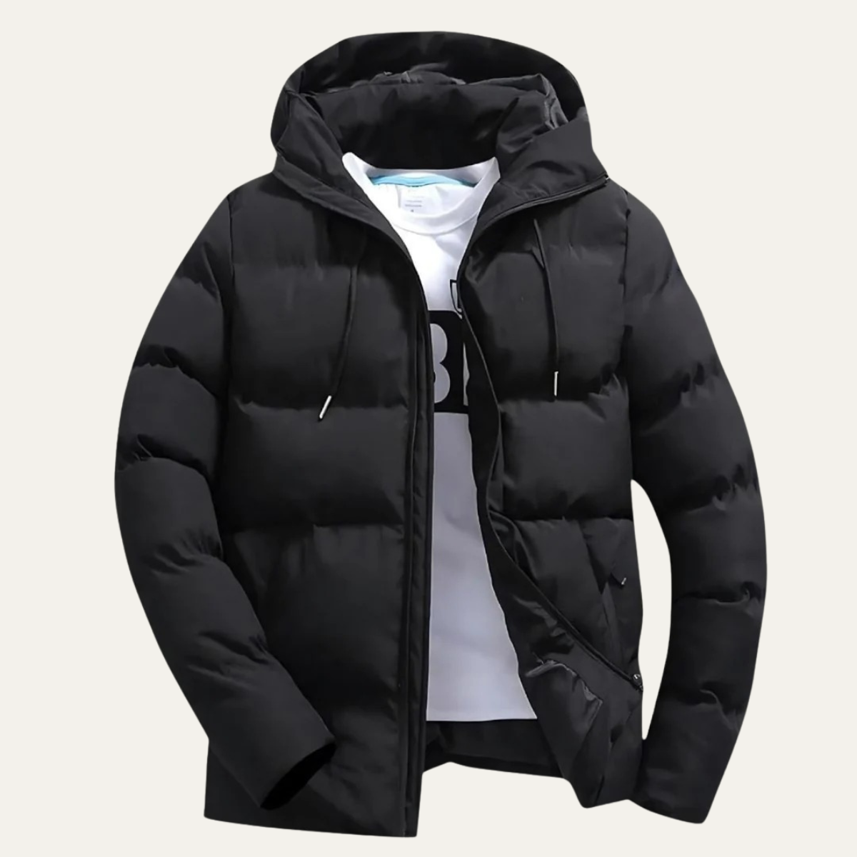 The Edinburgh Men's Waterproof Parka - Hooded Puffer Winter Jacket